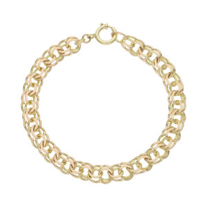 Armband Gold 333 Bismarck Garibaldi Muster Second hand...