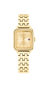 Tommy Hilfiger Uhr Damen 1782832 Edelstahl, Gold plattiert