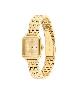 Tommy Hilfiger Uhr Damen 1782832 Edelstahl, Gold plattiert