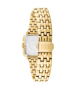 Tommy Hilfiger Uhr Damen 1782832 Edelstahl, Gold plattiert