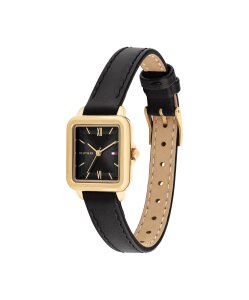 Tommy Hilfiger Uhr Damen 1782835 Edelstahl, Leder, Gold...