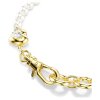 Swarovski Armband Idyllia 5737299 Kristallperle, Weiß, Gold plattiert