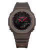 Casio G-Shock Armbanduhr Transparent GA-2100K-5AER Resin, Braun