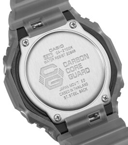 Casio G-Shock Armabanduhr Transparent GA-2100K-1AER Resin, Grau