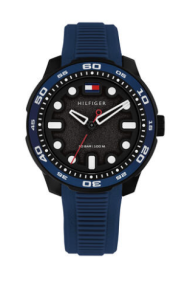 Tommy Hilfiger Kinderuhr 1720053 Edelstahl, Silikon,...
