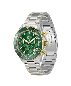 Boss Herrenuhr Chronograph 1514325 Sealiner Edelstahl,...