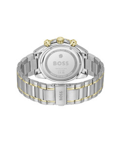 Boss Herrenuhr Chronograph 1514325 Sealiner Edelstahl, Grün, Goldplattiert