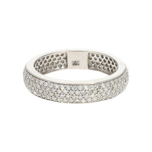 Damenring Weißgold 585 ca.1,0 Carat Diamant Second...
