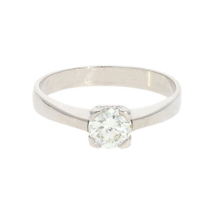 Diamant Ring Solitär Weißgold 585 Second Hand...