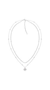 Tommy Hilfiger Kette mit Herzanhänger doppelreihig...
