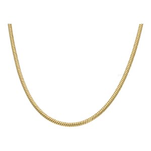 Freywille Schlangenkette Goldplattiert S1-50CM