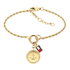 Tommy Hilfiger Armband Damen Münzanhänger...