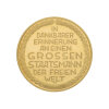 Goldmedaille ca. 17,49 Gramm Bundeskanzler Konrad Adenauer 900 Gold GM-2026-18