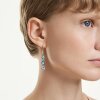 Swarovski Gema Drop-Ohrhänger Asymmetrisches Design, Verschiedene Schliffe, Mehrfarbig, 18k Goldplattiert 5747917