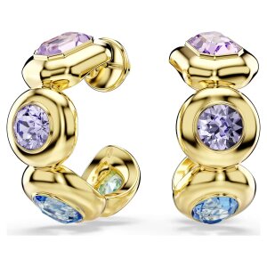 Swarovski Creolen Gema Verschiedene Schliffe, Mehrfarbig,...