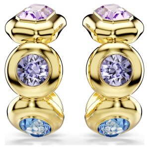 Swarovski Creolen Gema Verschiedene Schliffe, Mehrfarbig,...