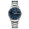 Mido Herren Armbanduhr M021.430.11.041.00 Commander Datoday Edelstahl Blau