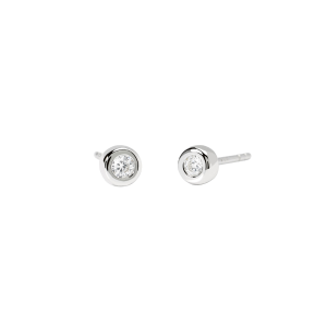 Mabina Ohrstecker Silber 925 Labor Diamant 563906