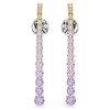 Swarovski Ohrringe Matrix Drop-Ohrhänger Rundschliffe im Farbverlauf, Mehrfarbig, Rhodiniert 5751195