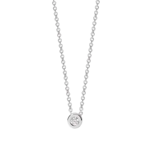 Mabina Halskette Silber 925 Labor Diamant 553807