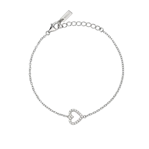 Mabina Herz Armband Silber 925 Labor Diamant 534071
