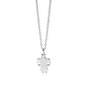 Mabina Kette mit Anhänger Silber 925 Labor Diamant...