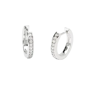 Mabina Creolen Silber 925 Labor Diamant 563903