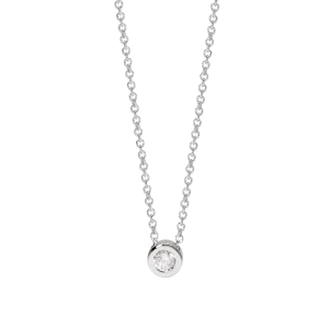 Mabina Kette mit Anhänger Silber 925 Labor Diamant...