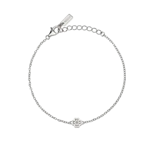 Mabina Kleeblatt Armband Silber 925 Labor Diamant 534070