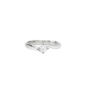Mabina Solitär Ring Silber 925 Labor Diamant 523474
