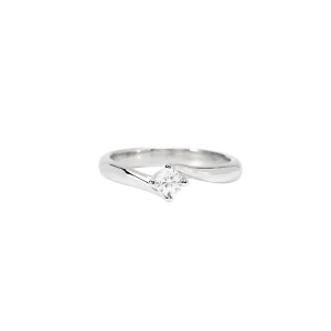 Mabina Solitär Ring Silber 925 Labor Diamant 523468