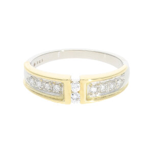 Damen Ring Brillanten ca. 0,20ct 25326228 950 Platin 750...