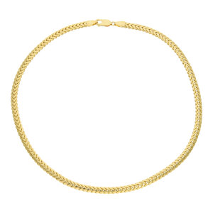 Goldkette 333 Halbmassiv 5,0 mm breit Second Hand...