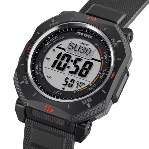 Casio Uhr Herren Pro Trek PRG-69-1ER Edelstahl, Resin, Schwarz