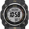 Casio Uhr Herren Pro Trek PRG-69B-1ER Edelstahl, Resin, Schwarz, Gelb