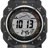 Casio Uhr Herren Pro Trek PRG-69B-1ER Edelstahl, Resin, Schwarz, Gelb