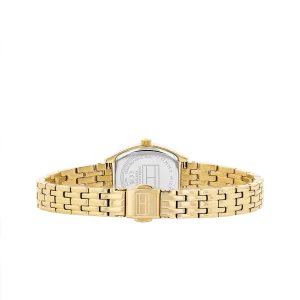 Tommy Hilfiger Uhr Damen 1782870 Edelstahl, Gold...