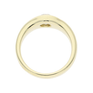 Diamantring 585 Gold Brillant ca. 1,01 ct massiv Second...