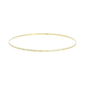 Damen Armreif Gold 585 ca.6,5 cm innen Durchmesser Second...