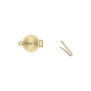 Perlenverschluss Gold 750 Second Hand 25326261 getragen...