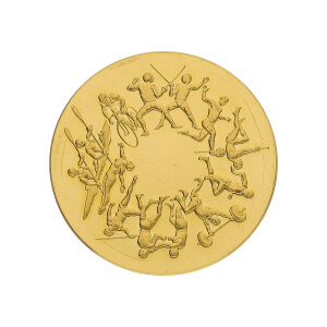 Goldmünze 15,79 Gramm Feingold 999,9 XX. Olympische...