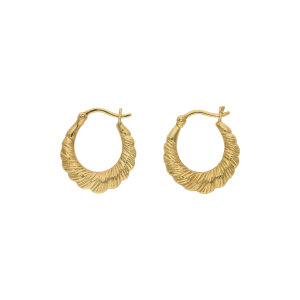 Leichte Ohrringe Gold 333 Creolen Second Hand 25326262...