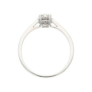 Verlobungsring 585 Weißgold Second Hand 25326269...