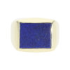Herren Ring Gold 585 Lapislazuli gravierbar Second Hand 25326273 getragen wie neu