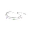 Ariana Grande x Swarovski Tennis Armband 5742463 Verschiedene Schliffe, Mehrfarbig, Rhodiniert