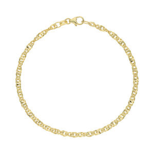 Armband Gold 333 Singapur diamantiert JL48-03-0134...