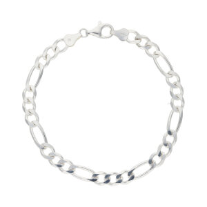 Figaro Armband Silber 925 diamantiert JL48-03-0136...