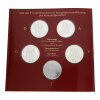 Silbermünzen Set "50 Jahre SOS-Kinderdörfer" 5 Stück Gedenkmünzen 925 Silber 77,5 Gramm SM-2026-90