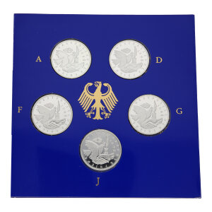 Silbermünzen Set "350 Jahre Westfälischer...