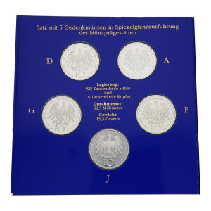 Silbermünzen Set "900 Jahre Hildegard von...